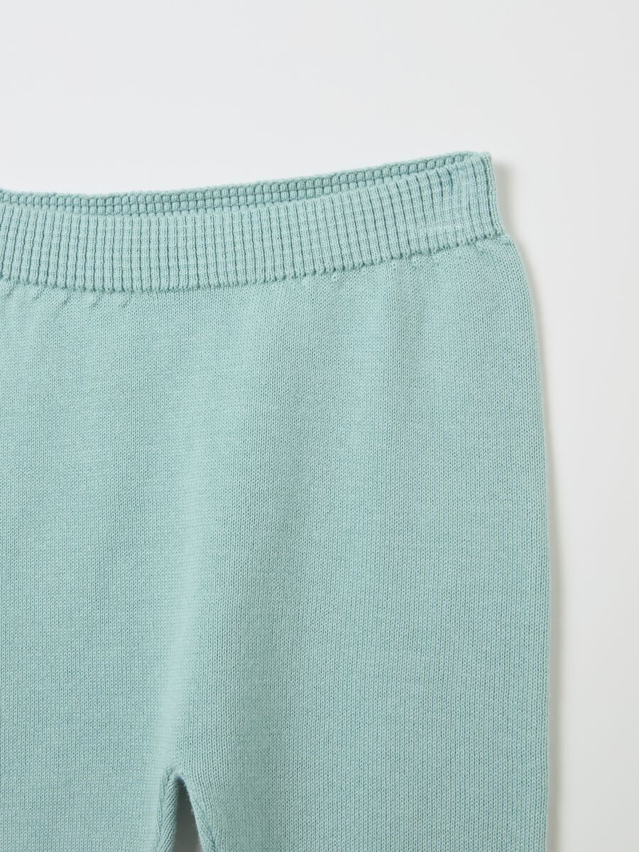 Set cardigan e pantalone in maglia_3