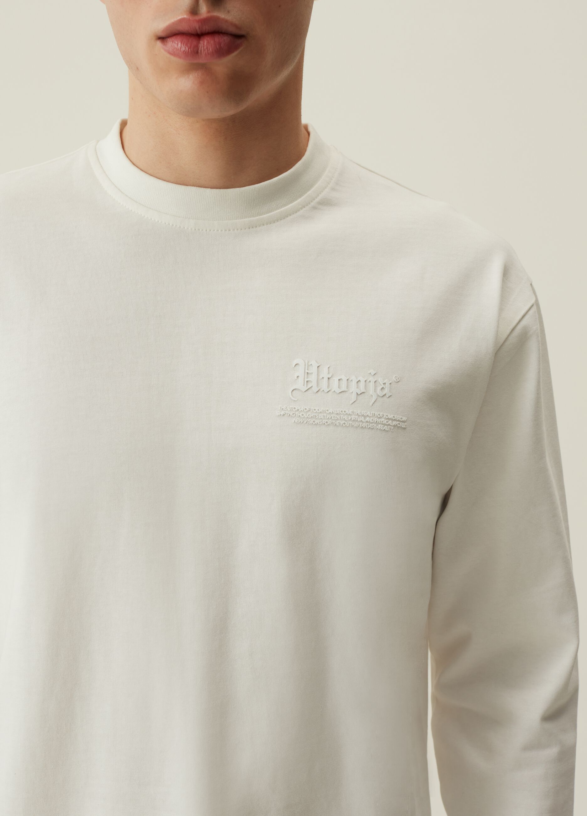 Long Sleeve t-shirt White_3