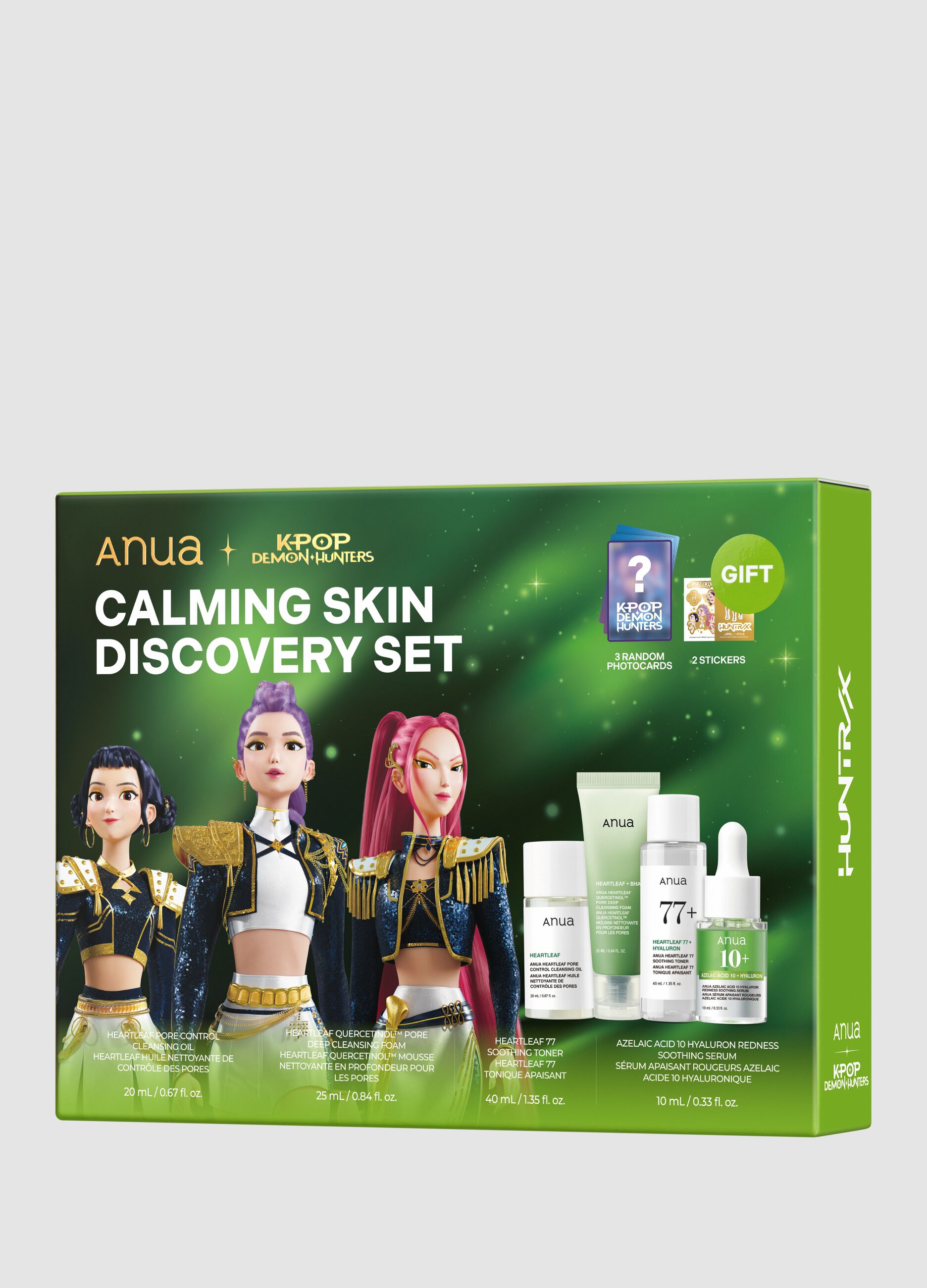 Calming Skin Discovery Set | Anua K-Pop Demon Hunters