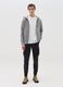 Pantalone cargo cuff-hem in cotone stretch_0