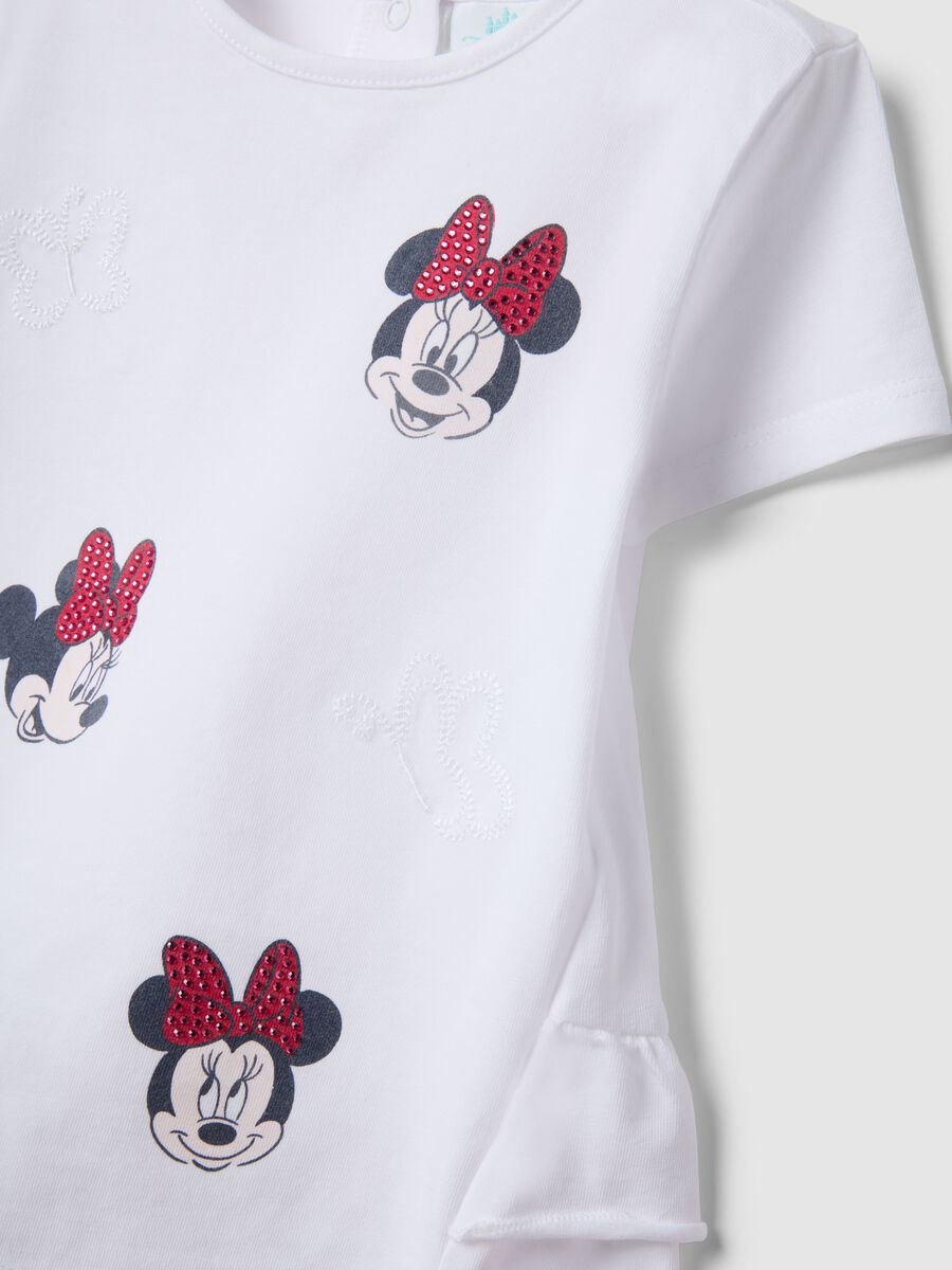 Set maglia pantalone in cotone elasticizzato multicolor da bimba Disney_2