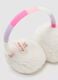 White Faux Fur Headphones_2
