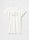 White dress with floral print GAP Kids_3