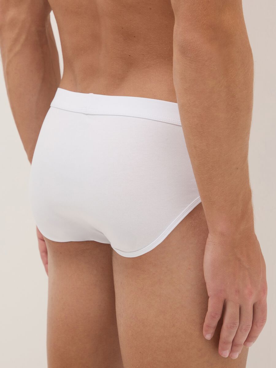 Bipack slip bianchi in cotone elasticizzato regular fit_2