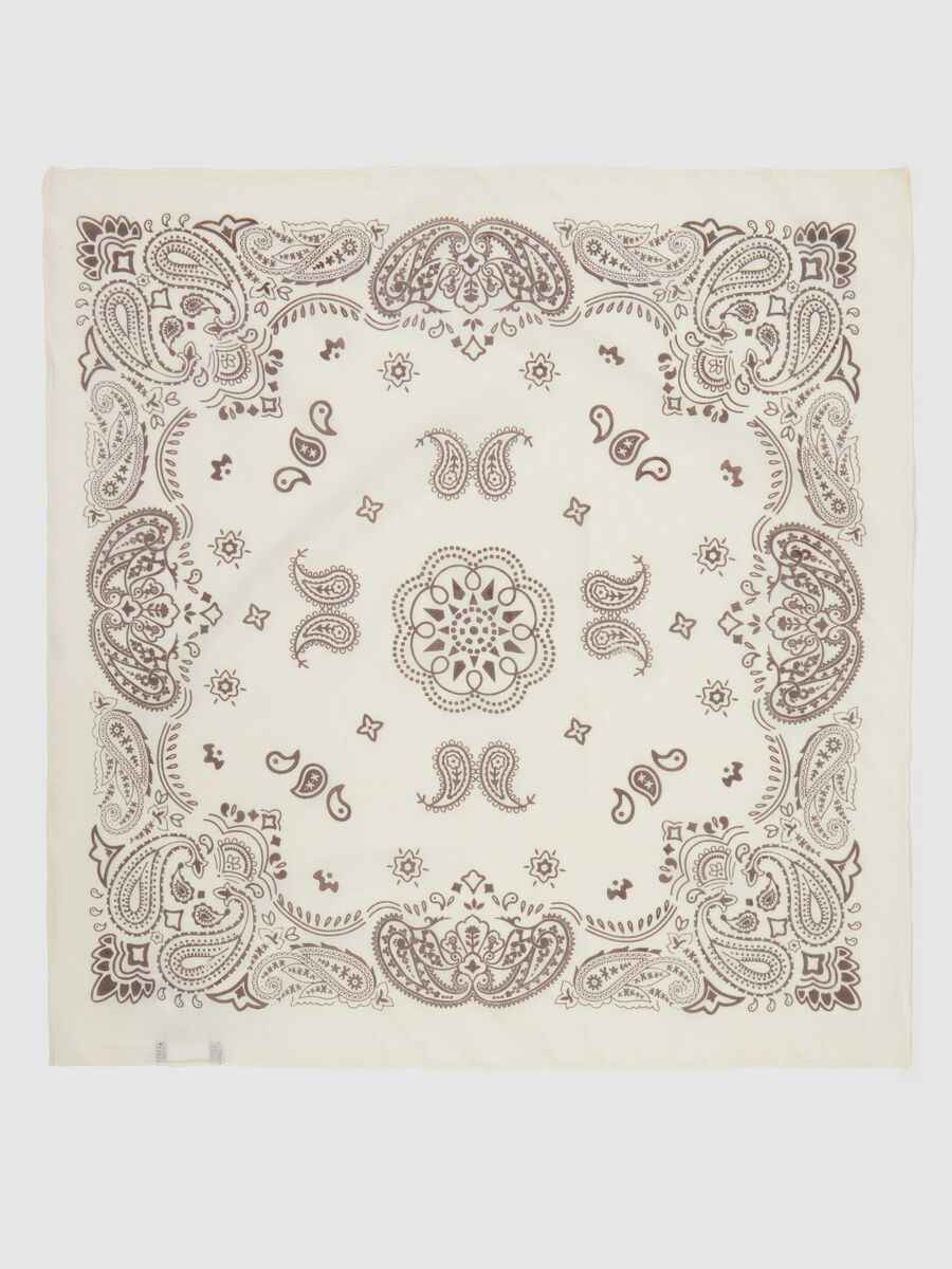 Pashmina in cotone stampa bandana_1