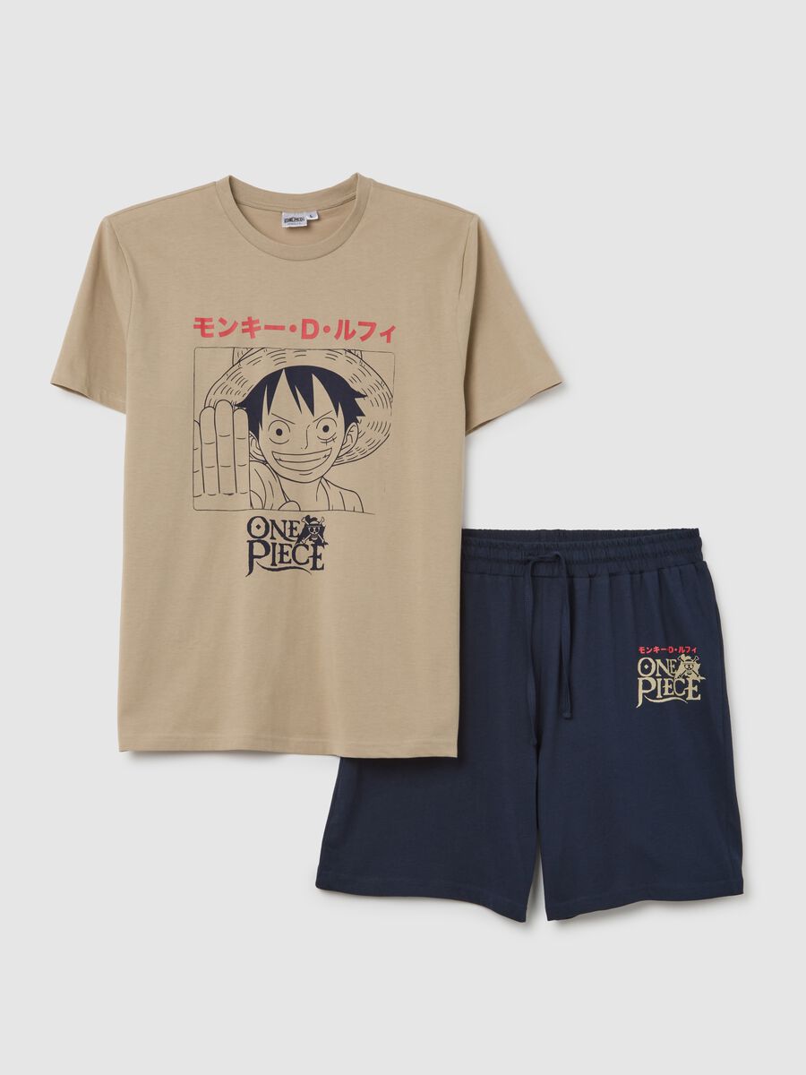 One Piece Cotton Short Pyjamas_0