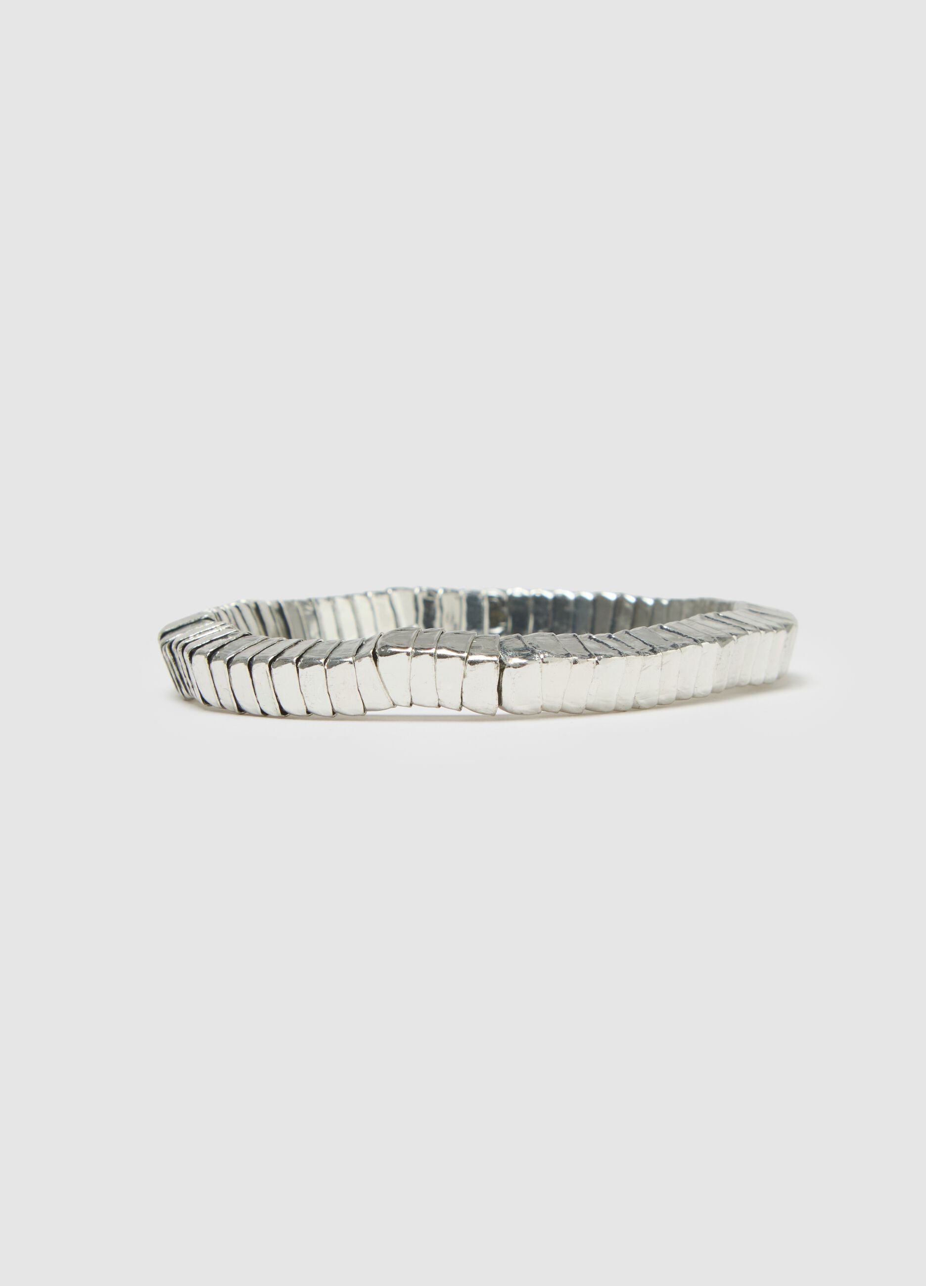 Men's Stretch Transparent Iron Bracelet