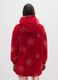 Red Sherpa Christmas Dressing Gown_3