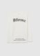 Boys' white T-shirt in pure cotton, oversized fit_0
