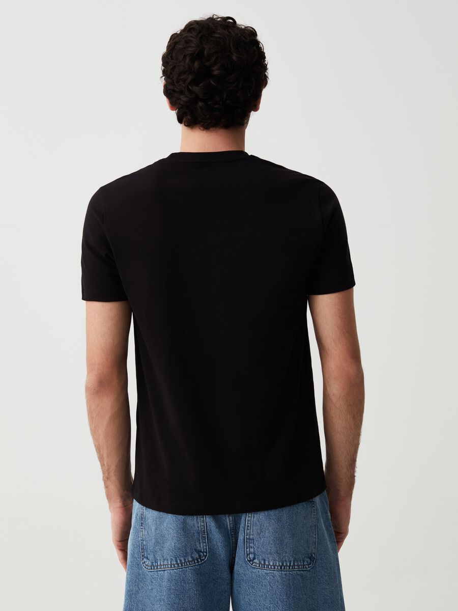 Organic cotton T-shirt with round neck_2
