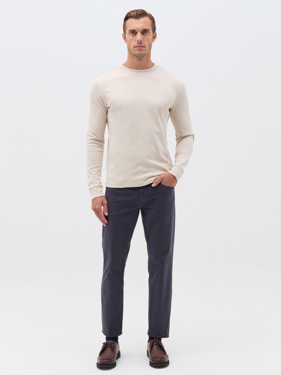 Regular-fit trousers with five pockets_0