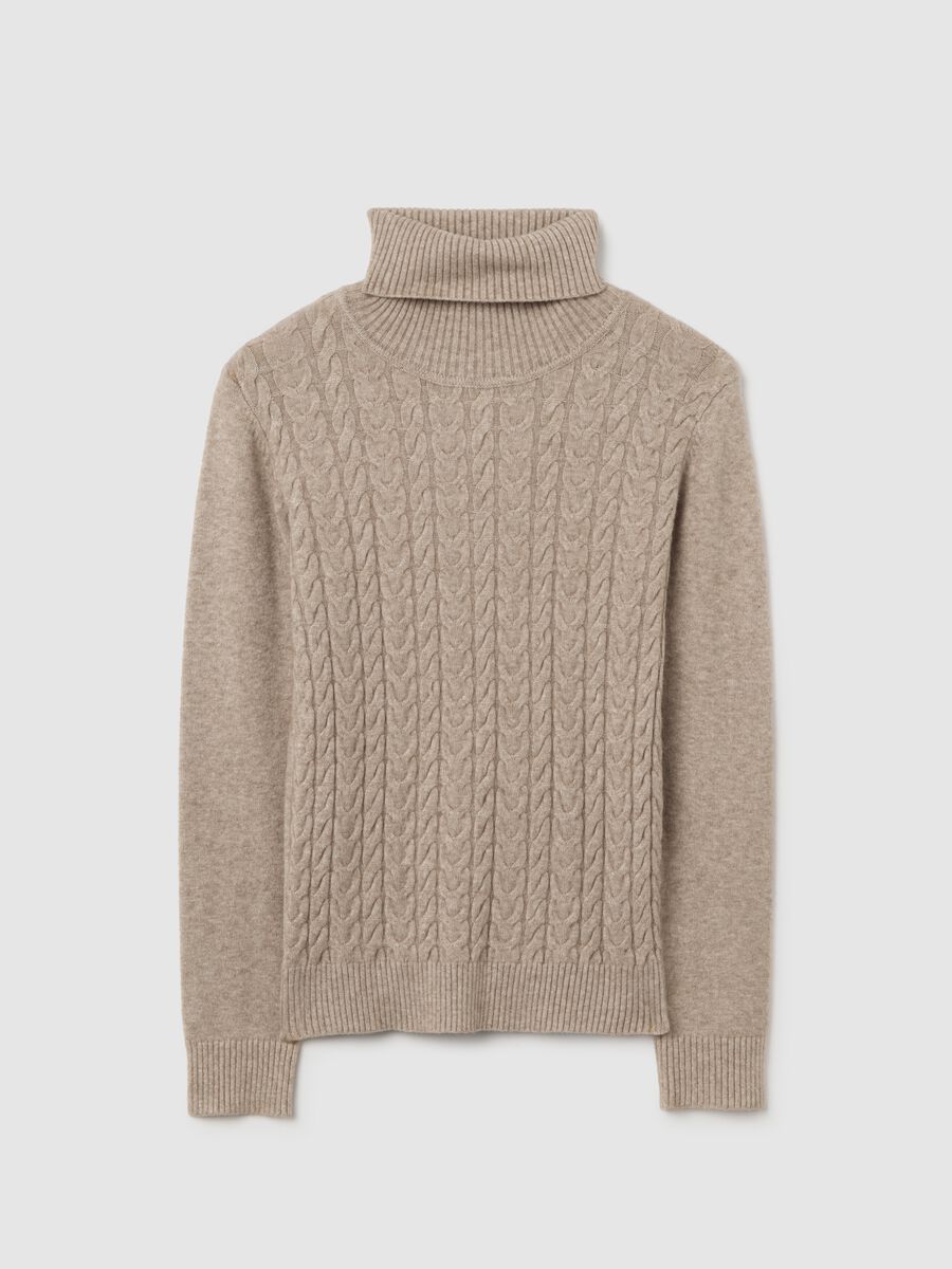 Maglia beige regular fit_4