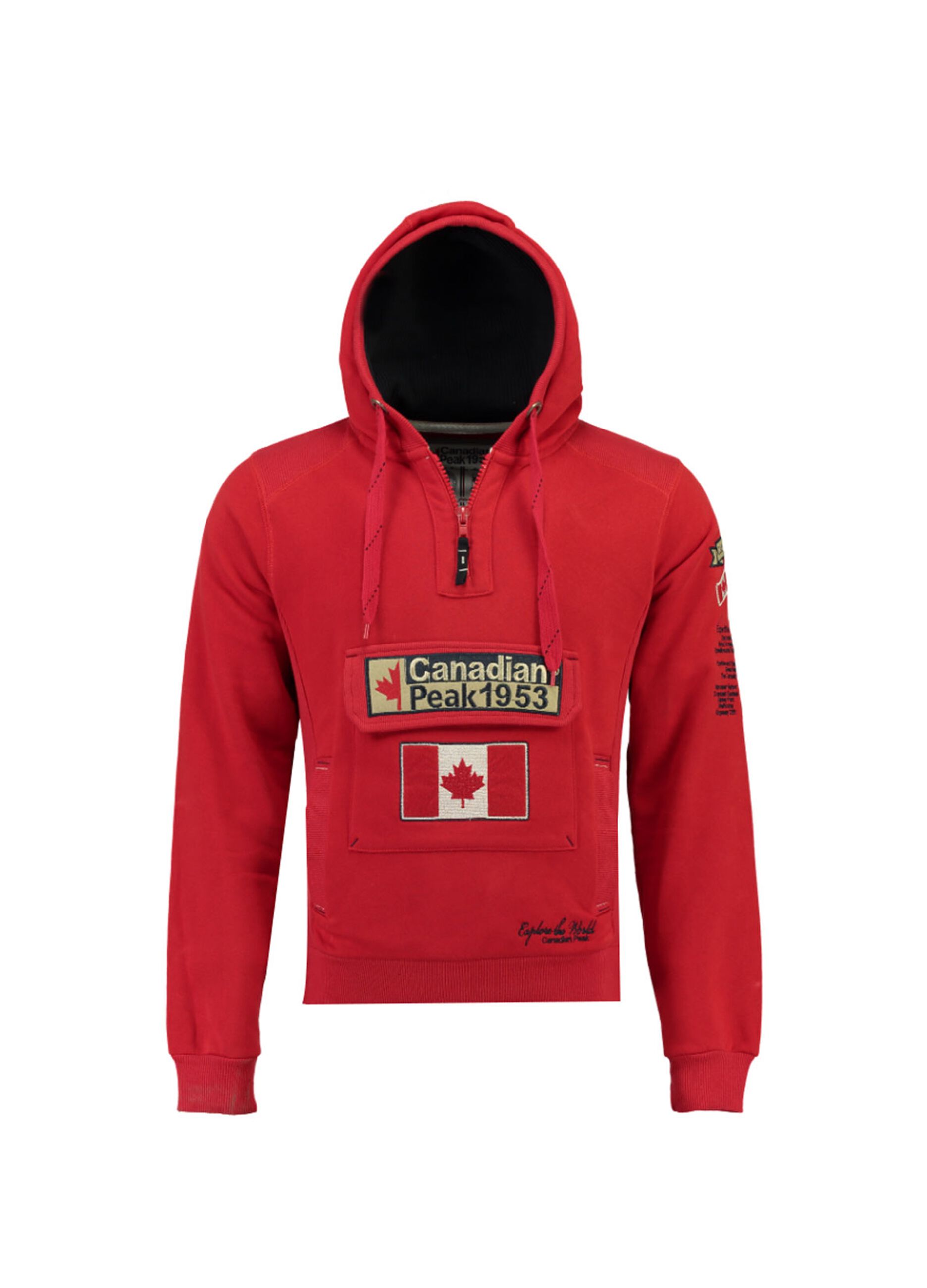 Canadian Peak half-zip sweatshirt