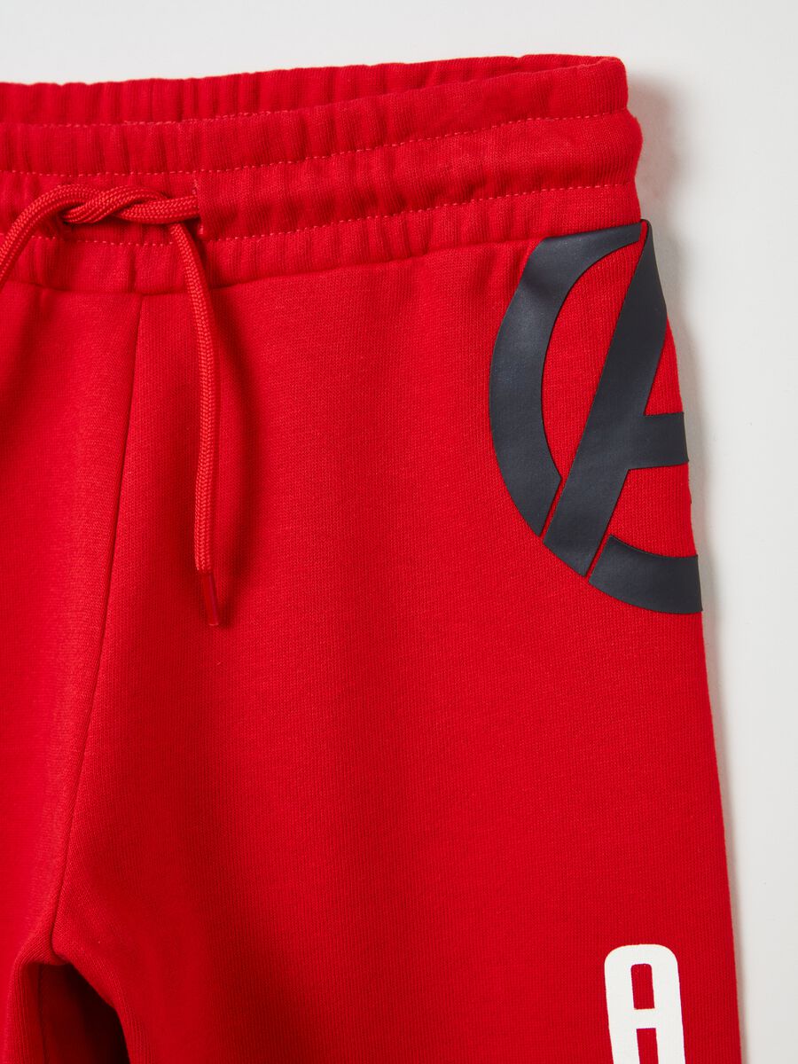 Joggers in felpa con stampa Avengers_2