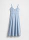 Midi Dress in Stretch Cotton_4