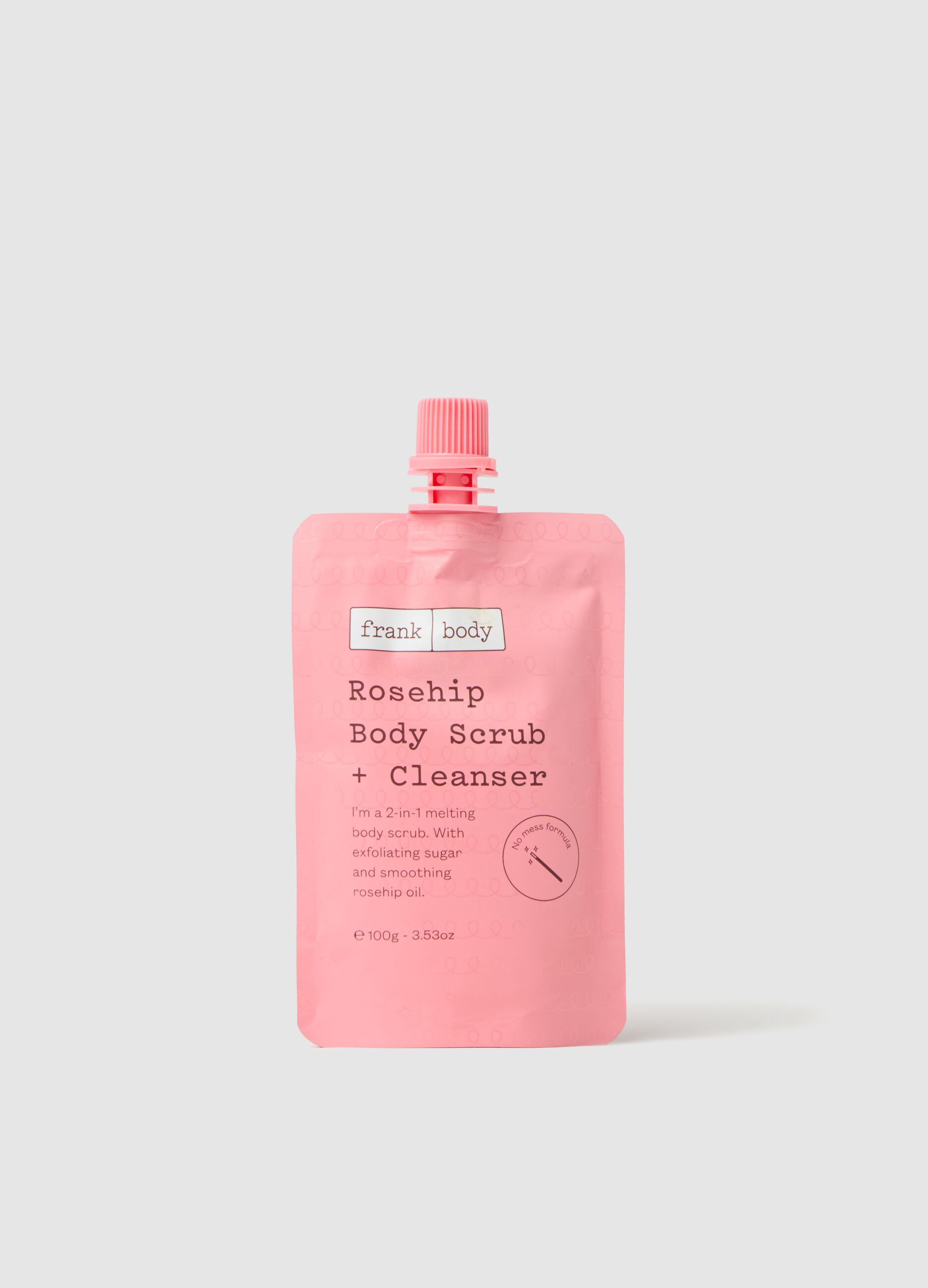 Rose hip scrub and body wash