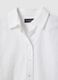 Oversized fit white pure cotton sangallo shirt_5
