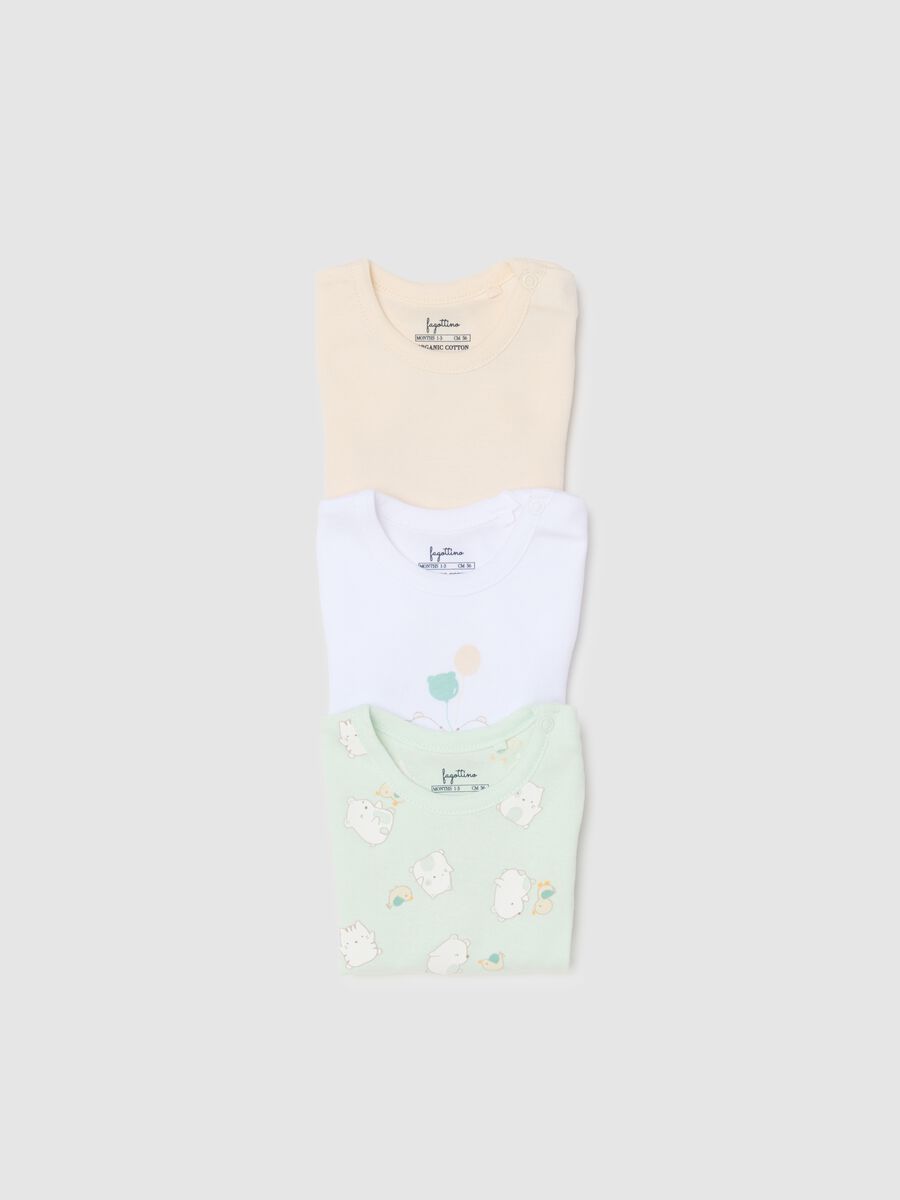 Newborn Multicolour Cotton Bodysuit Tripack_3
