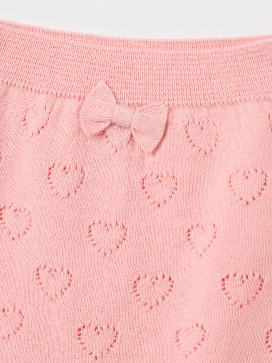 Baby girl pink set in pure cotton_2