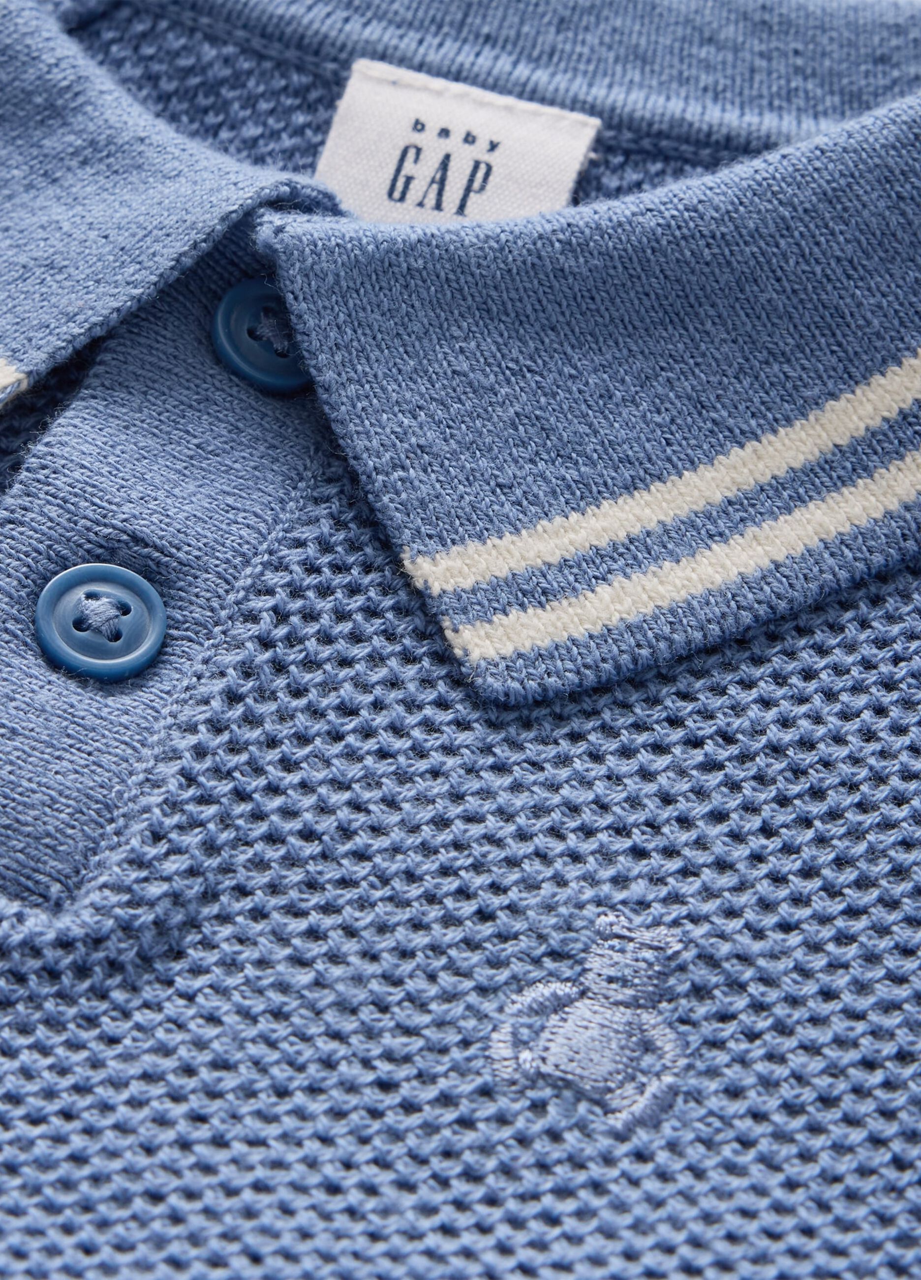 Blue Cotton T-Shirt and Shorts Set