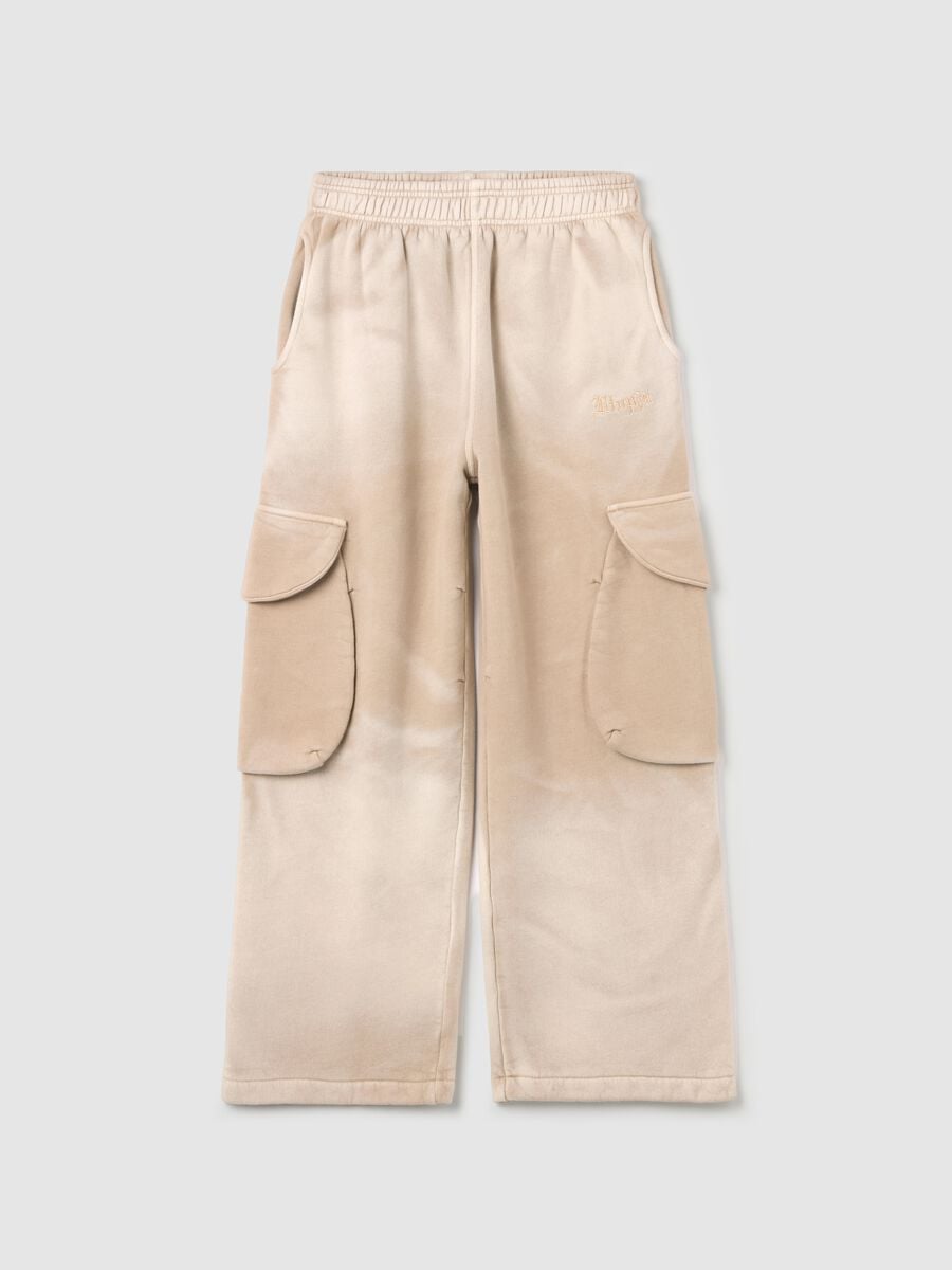 Sunfaded Cargo Sweatpants Vintage Sand_6