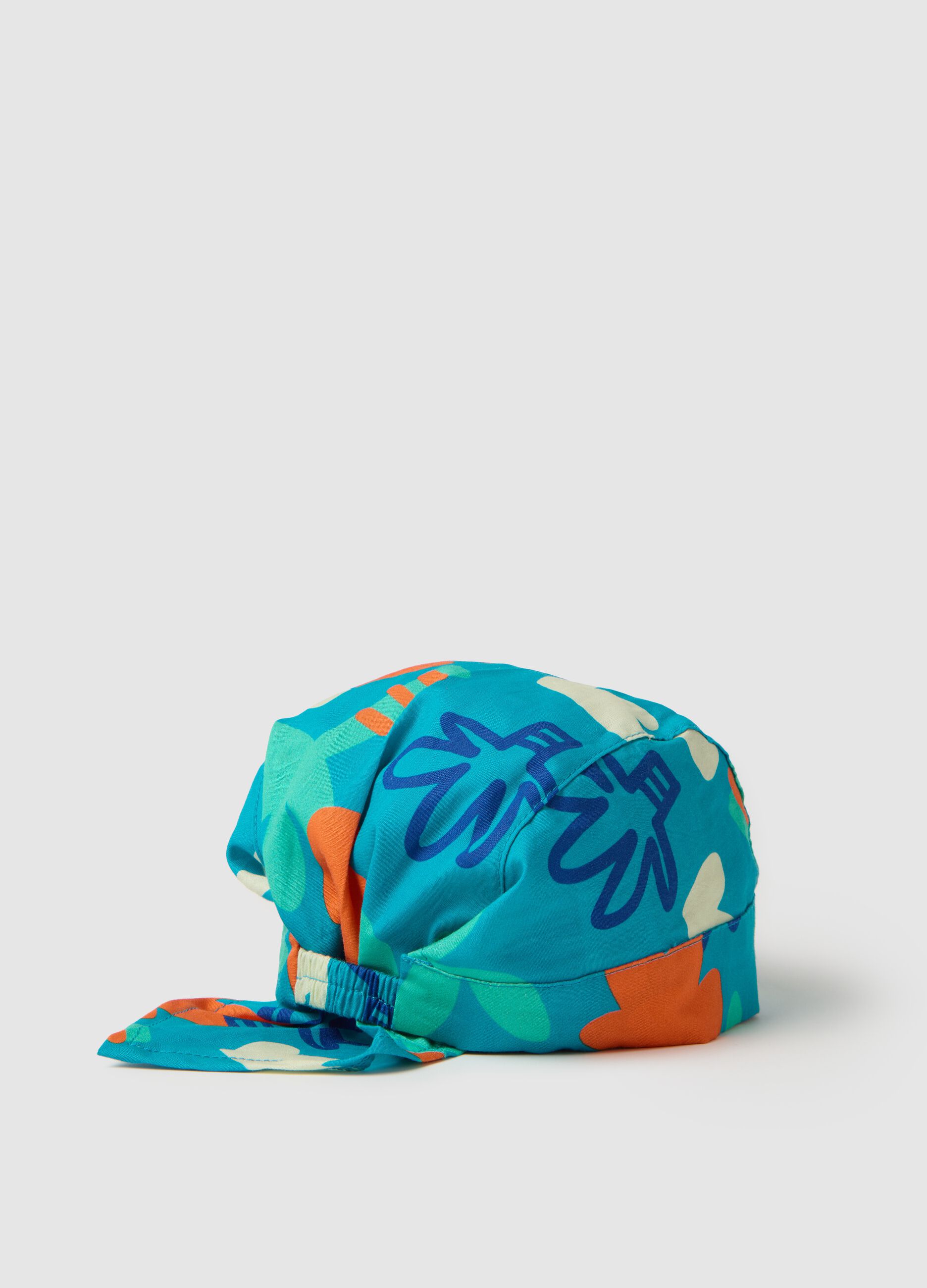 Multicolour pure cotton children's hat