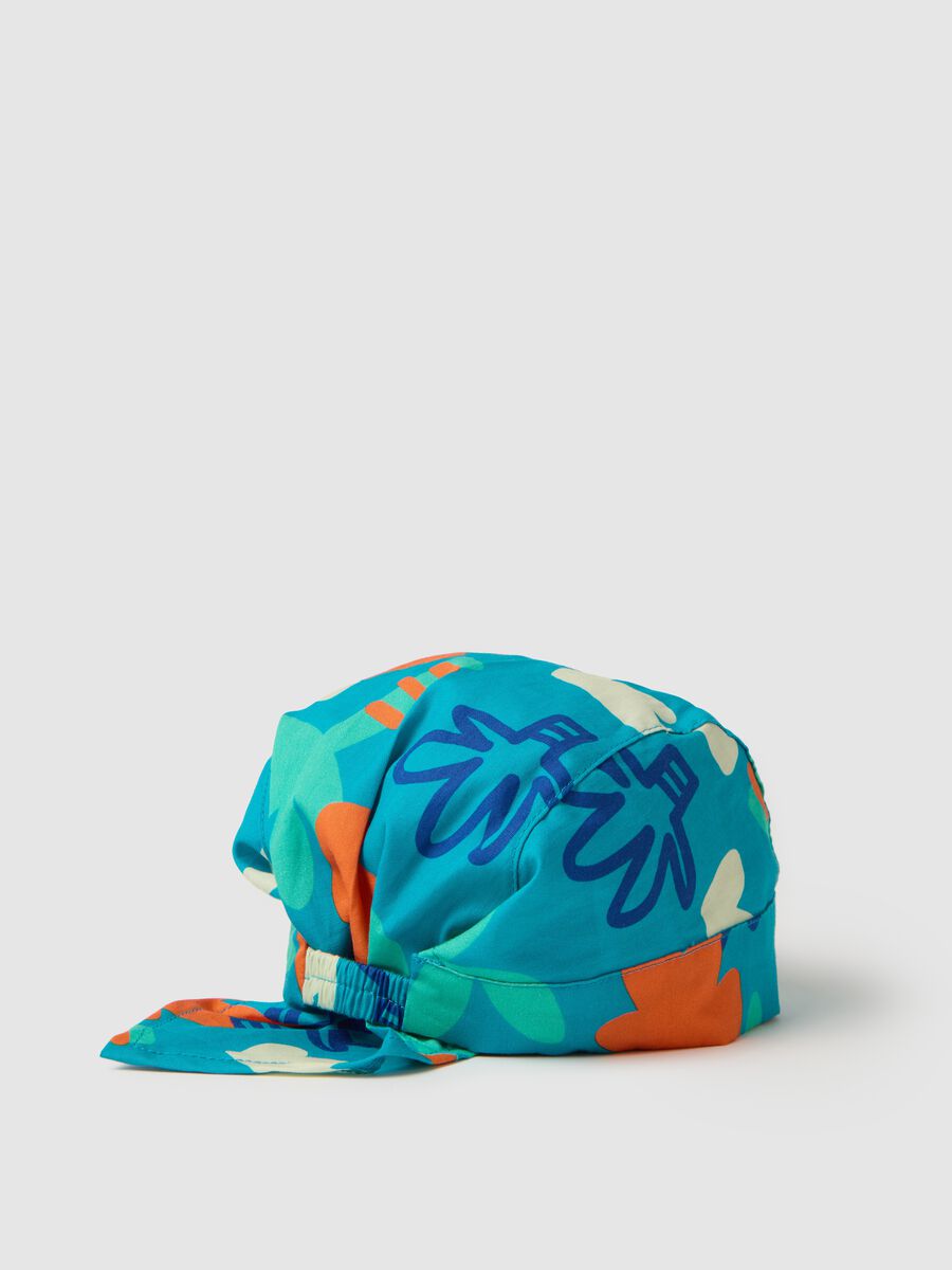 Multicolour pure cotton children's hat_1