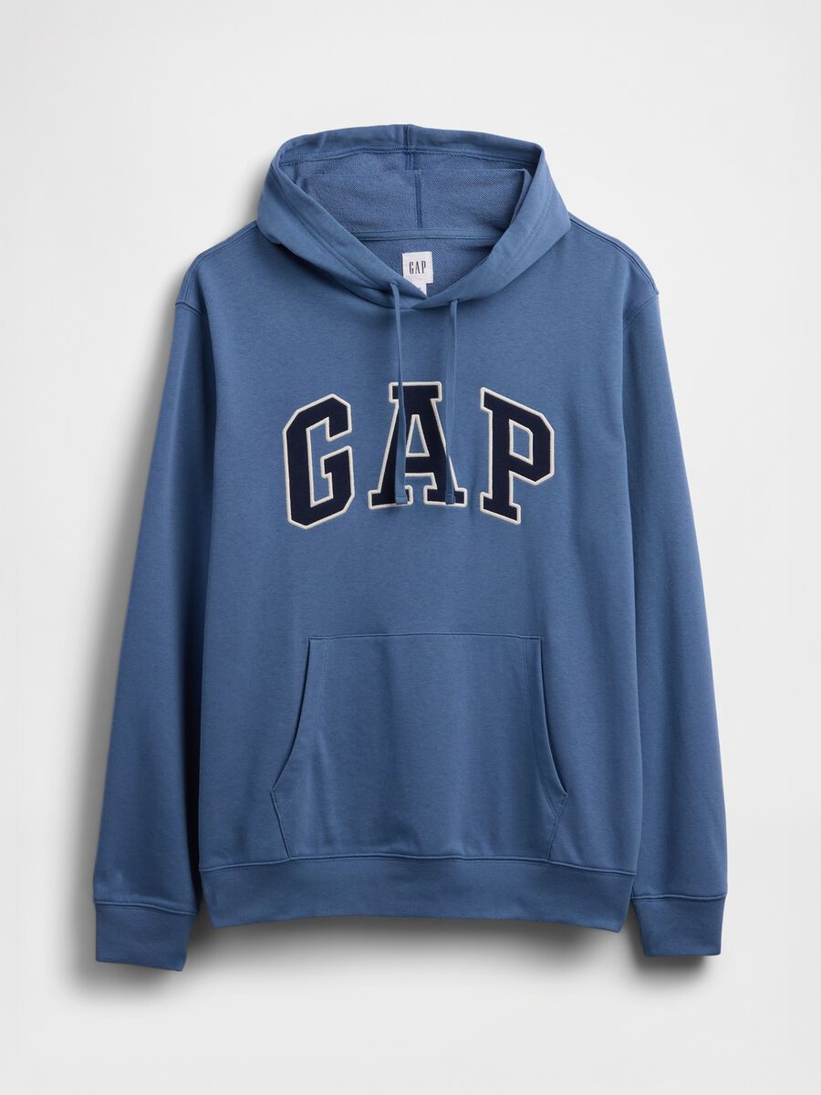 Cotton Blend Hoodie with Logo_3