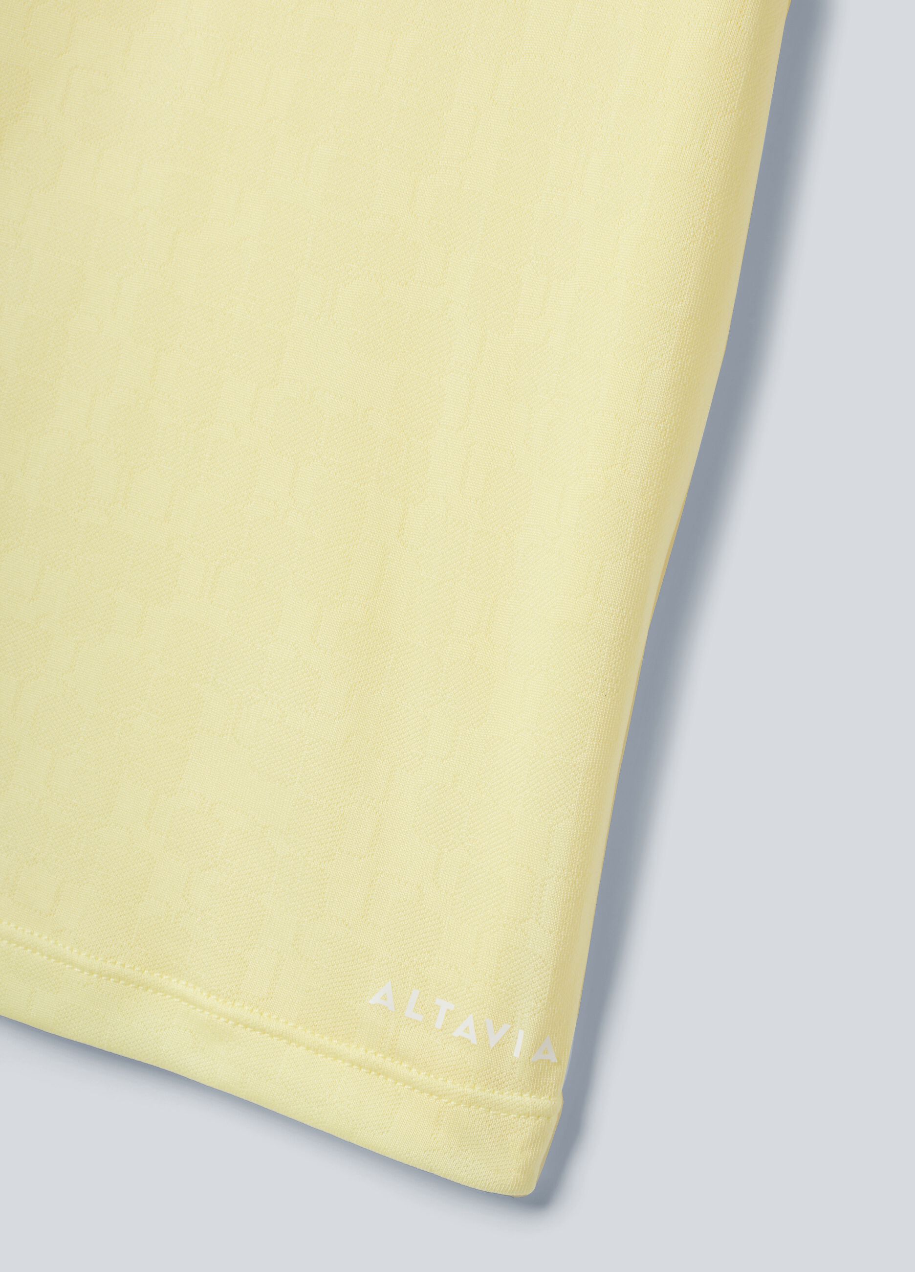 Yellow technical sports T-shirt ALTAVIA COURT