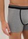Tripack of multicolour check cotton stretch boxers, regular fit_3
