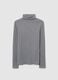Regular fit grey turtleneck jumper_4