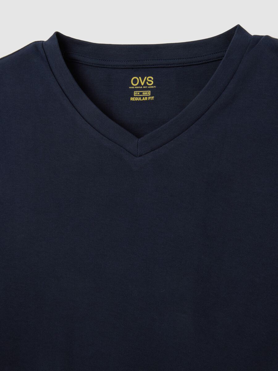 Maglia blu a maniche lunghe in cotone_5