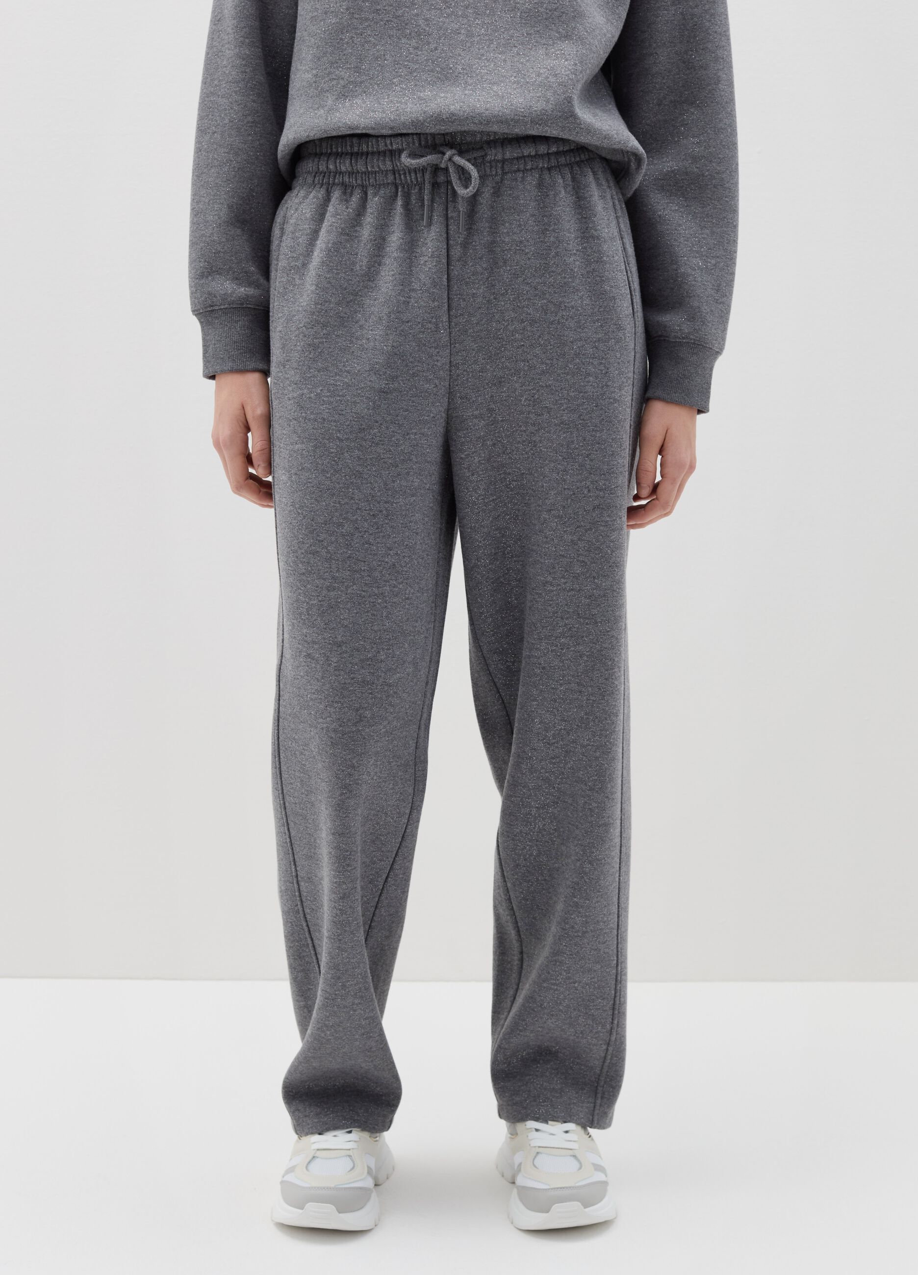 Outfit con pantaloni della tuta grigi cheap