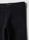 Girls' Black Stretch Cotton Slim Fit Leggings_2