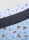 Pack of five multicolour boys&rsquo; briefs in pure organic cotton_3