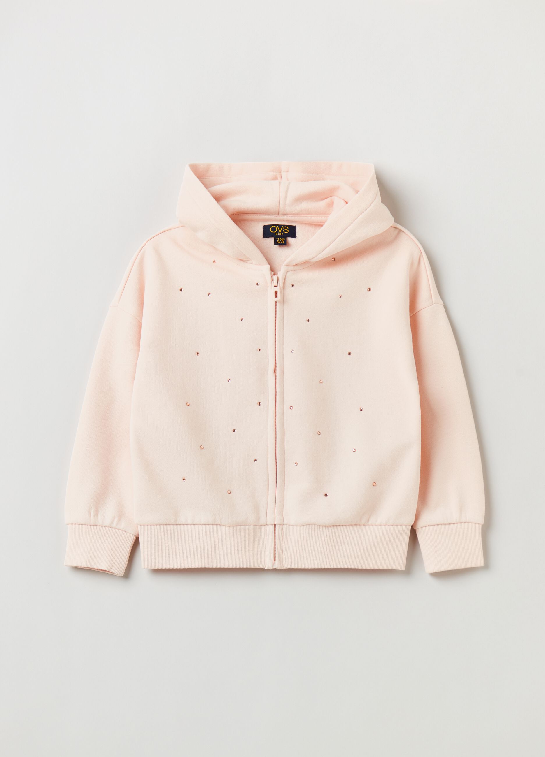 Felpe da Bambina con Zip con Cappuccio e Senza OVS