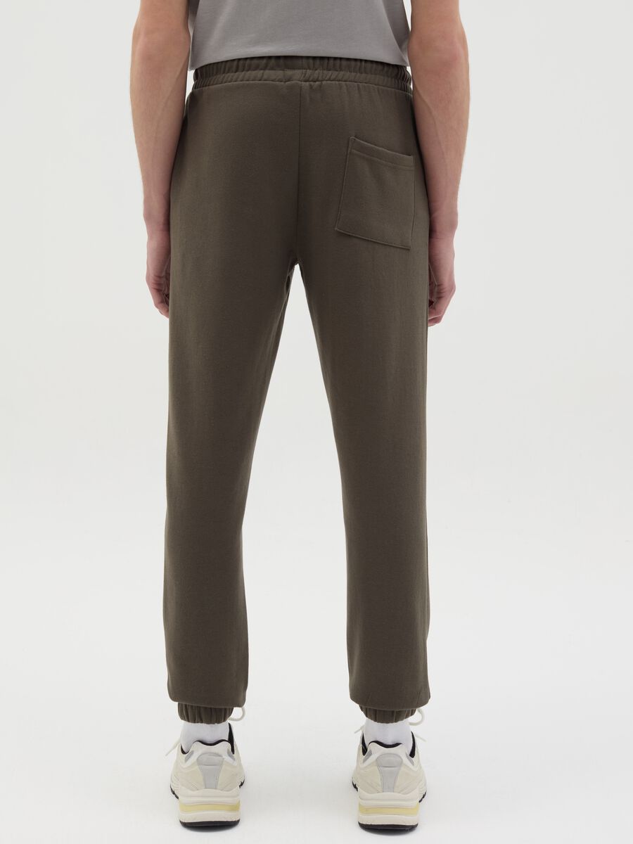 Essential fleece joggers with drawstring_3