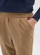 Beige regular fit trousers_3