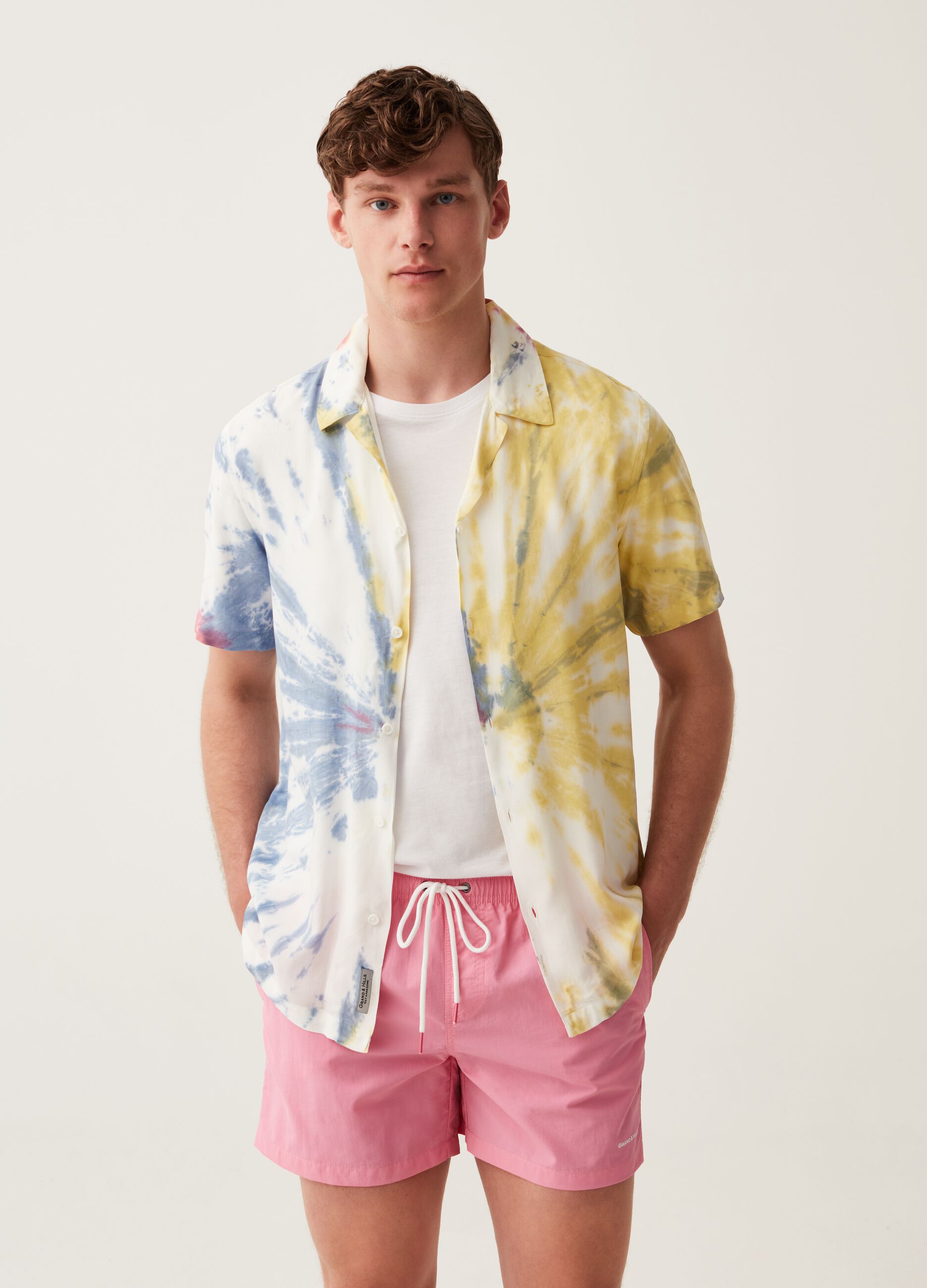 Costume boxer stampa logo Grand&Hills_0