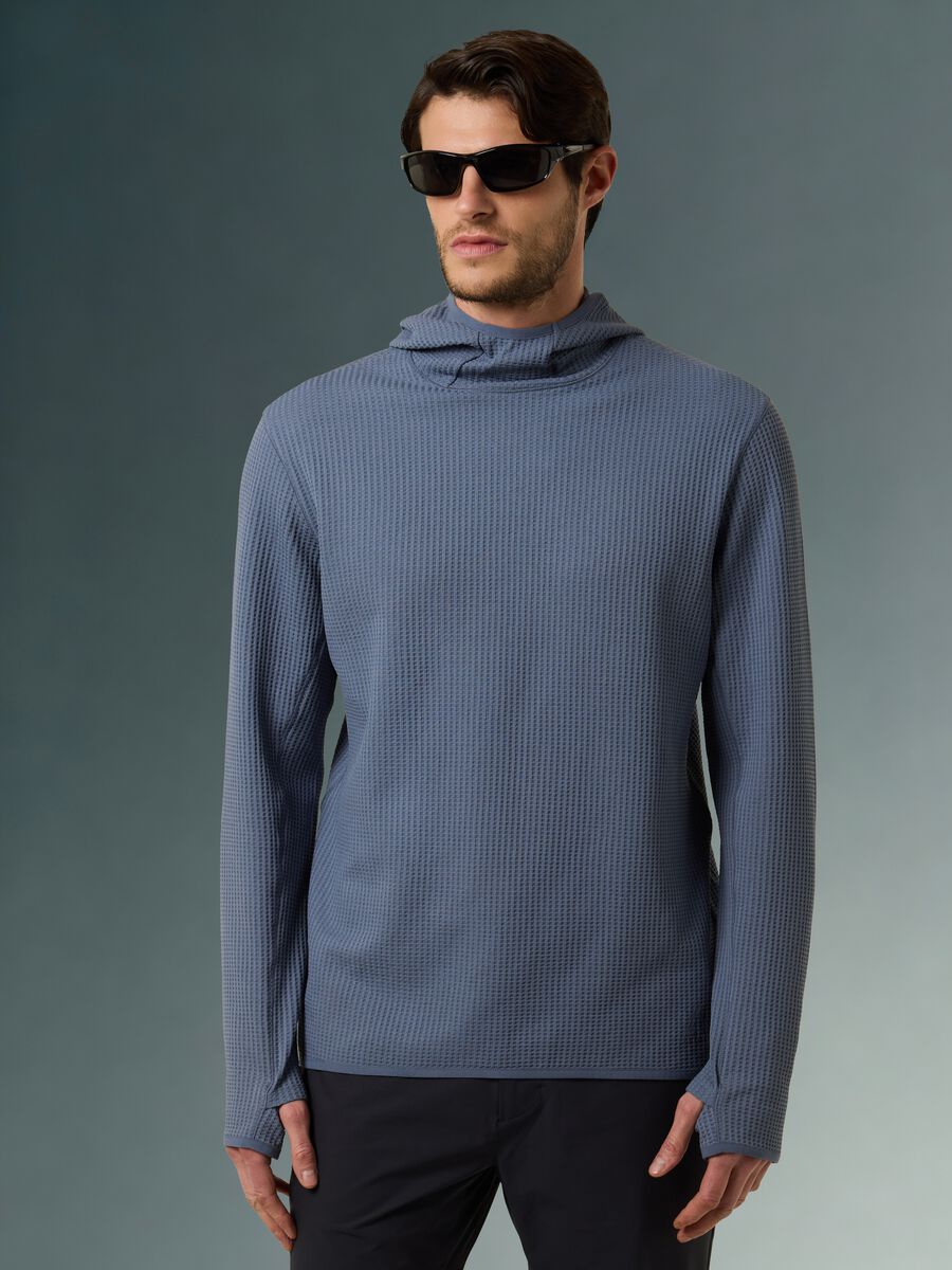 T-shirt a manica lunga con cappuccio ALTAVIA WITH DEBORAH COMPAGNONI_1