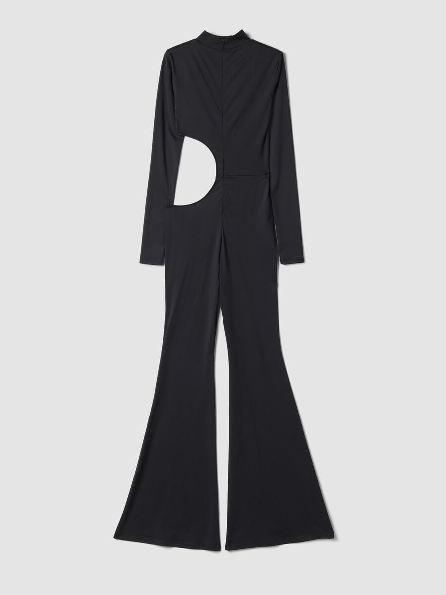 Cut-Out Bodysuit Black_1