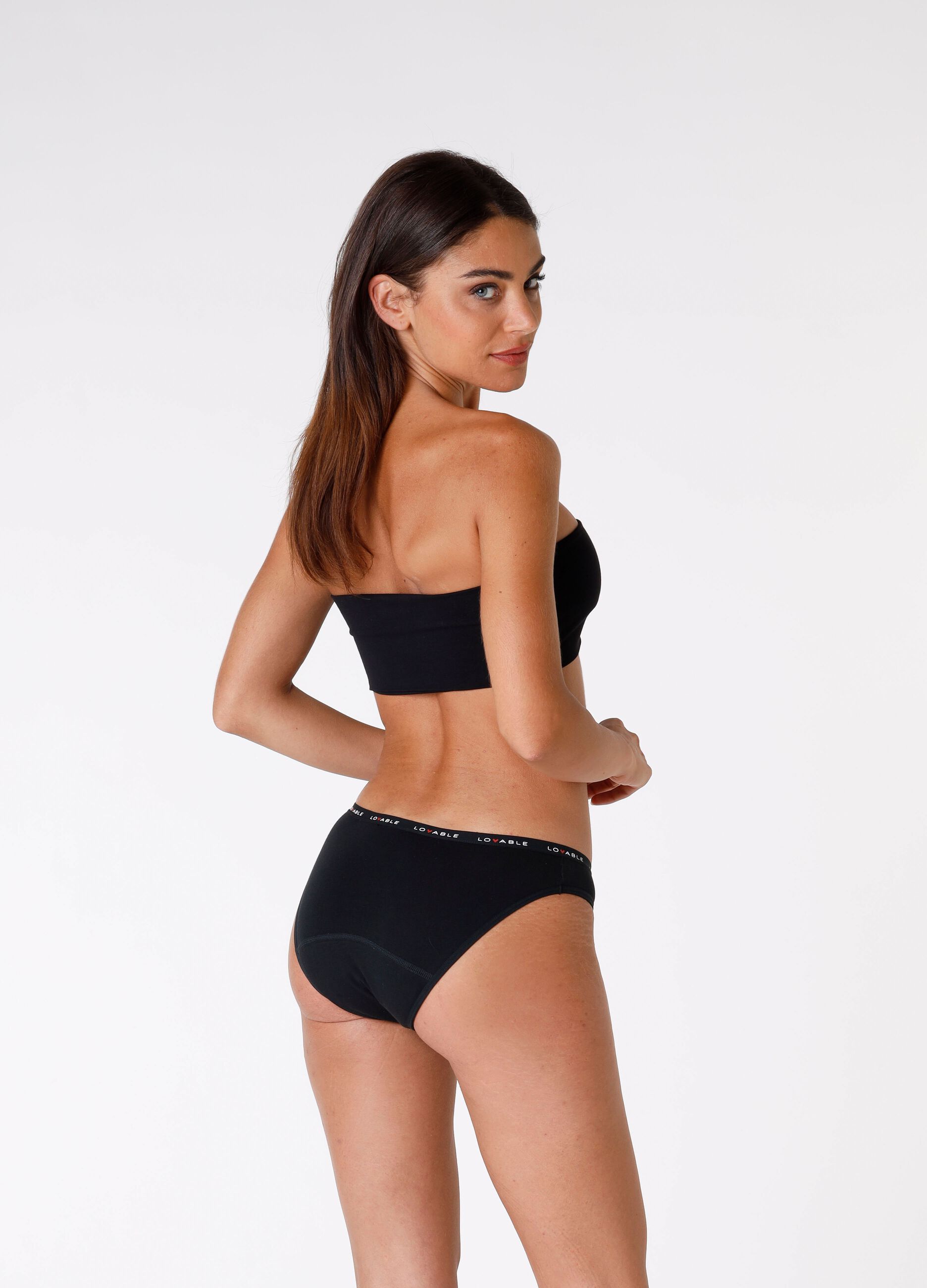 LOVABLE Period Panties Slip da ciclo flusso medio in cotone bio