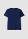 Blue pure cotton T-shirt with Hard Rock Cafe logo_2