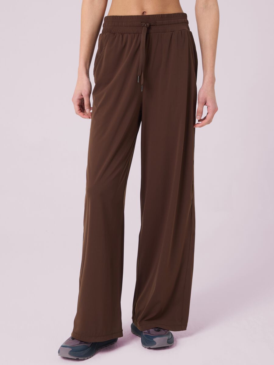 Pantaloni wide leg con coulisse ALTAVIA STUDIO _1