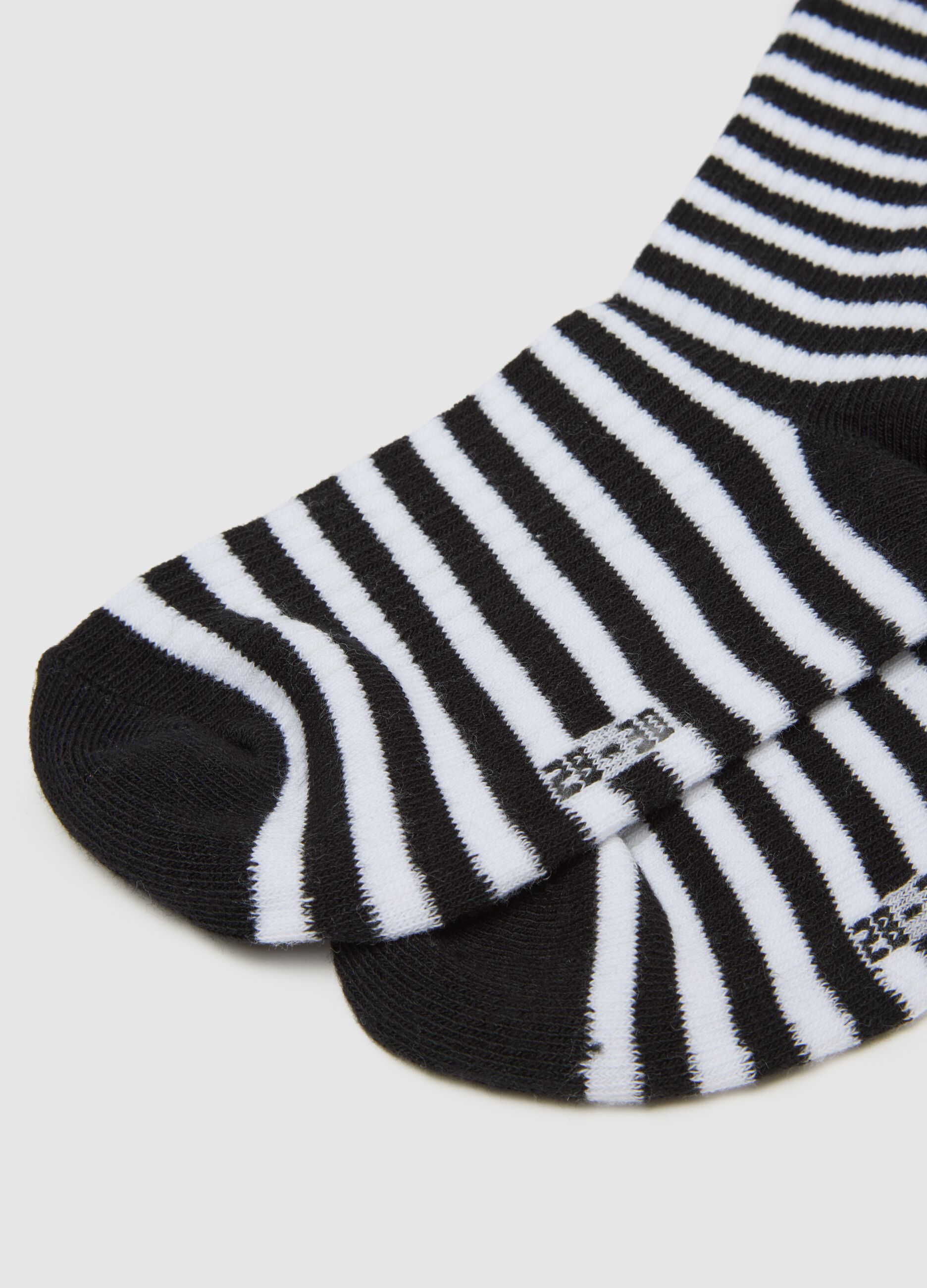 Girl's Short Cotton Mix Socks Bipack in Multicolour