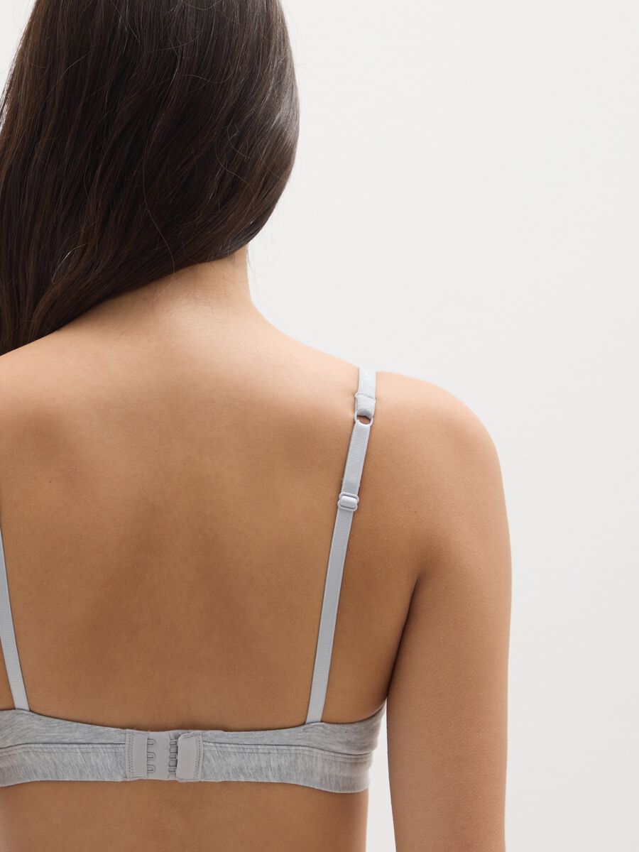 Reggiseno in cotone elasticizzato grigio_2
