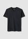 Regular fit pure cotton black T-shirt_4