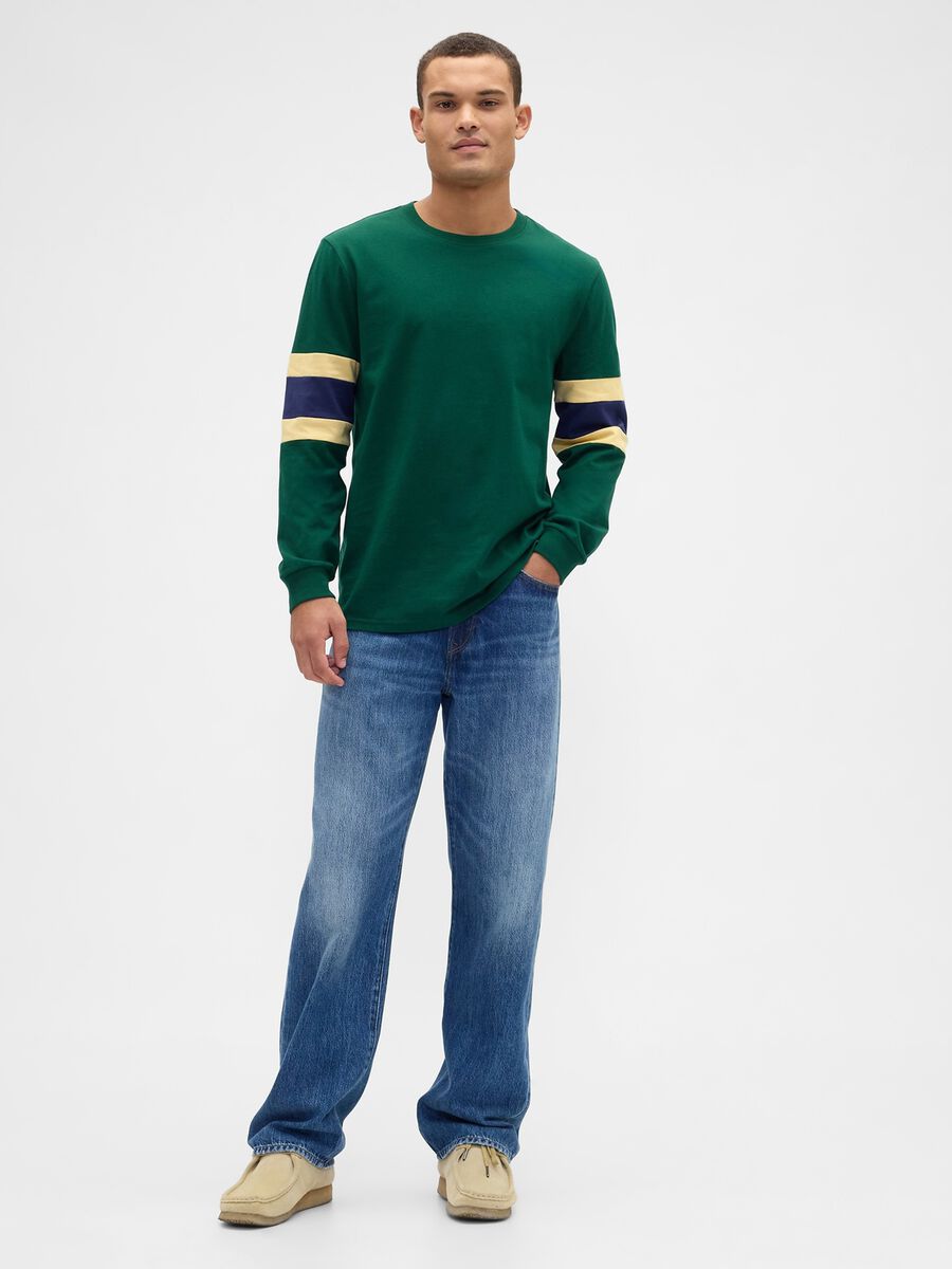 Long Sleeve Green Cotton Shirt_2