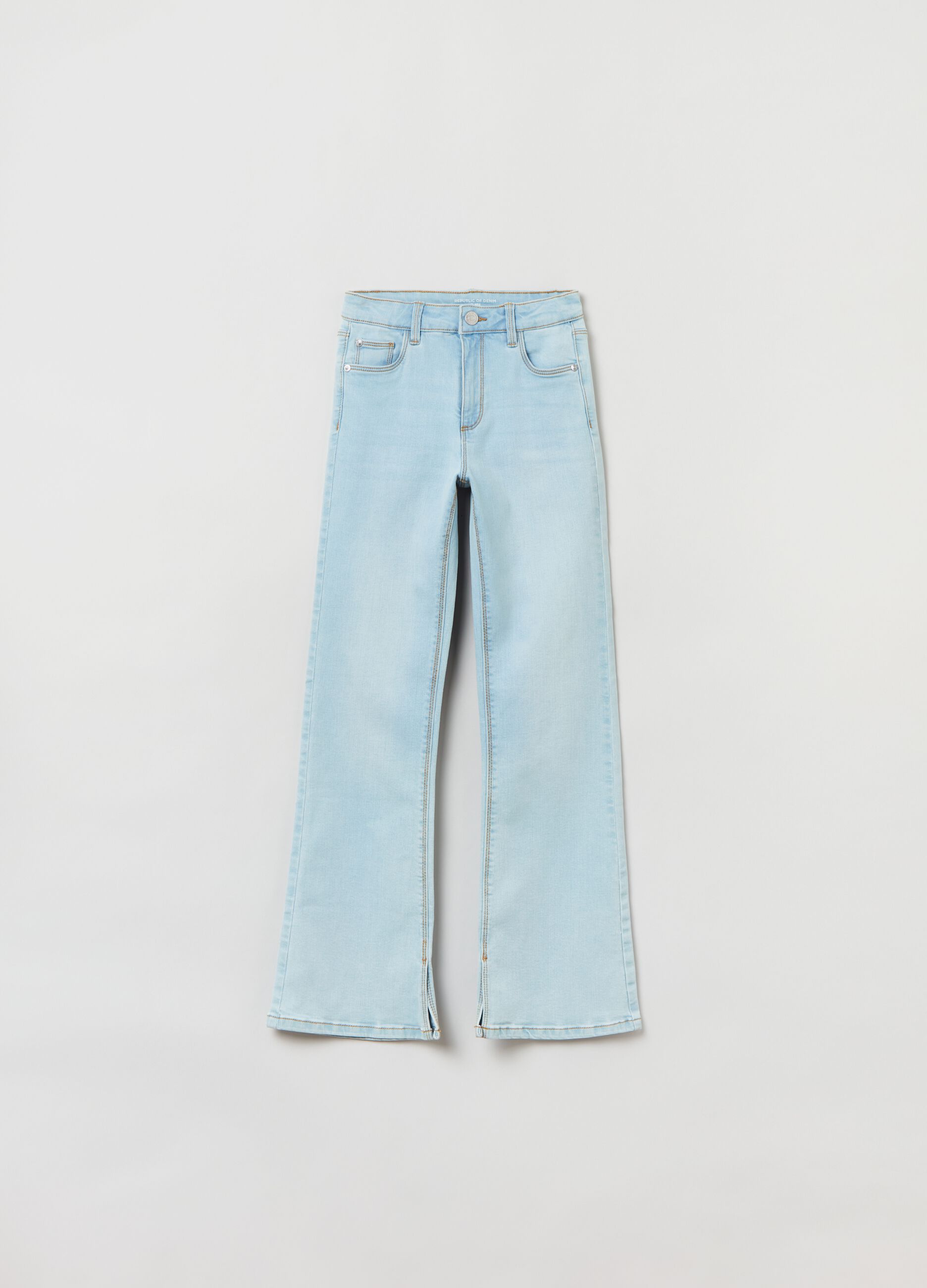 Jeans flare fit cinque tasche _0