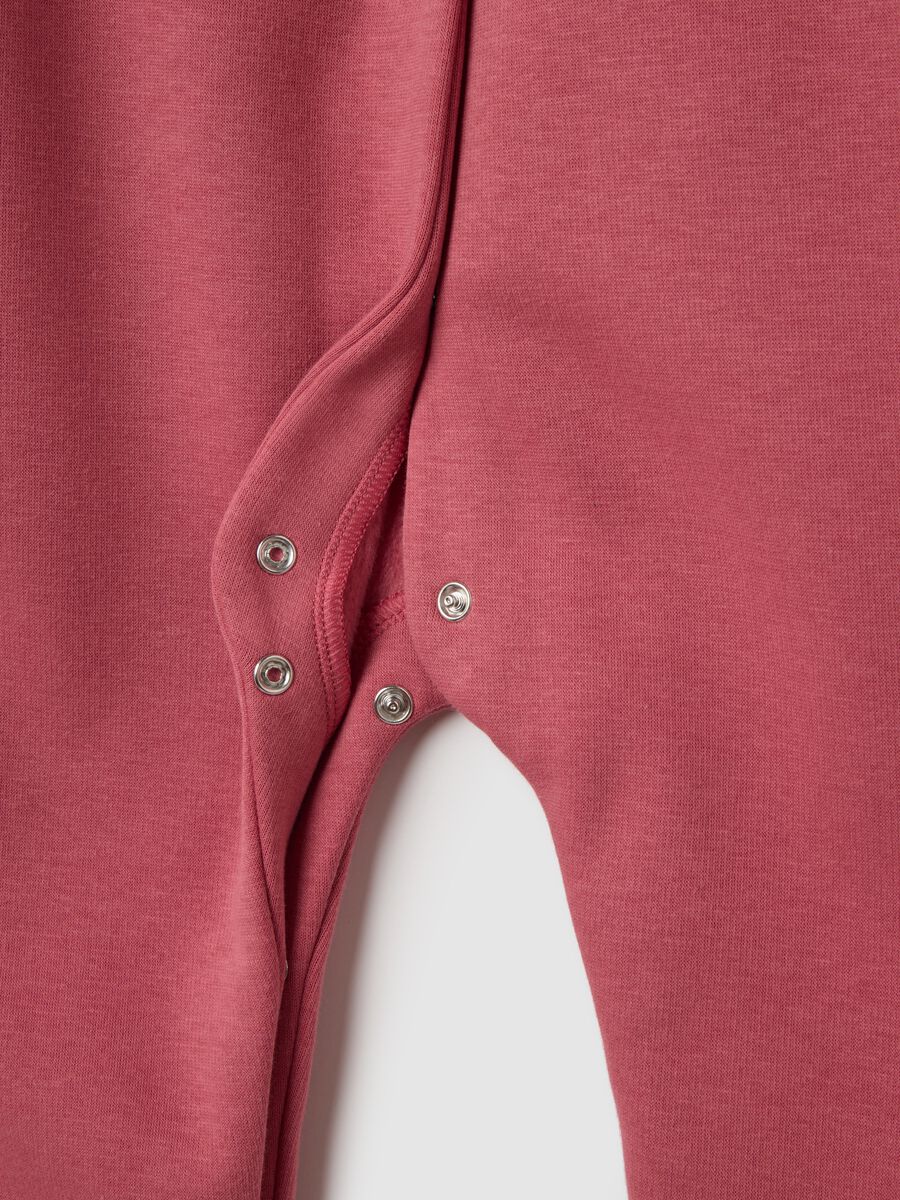Pink Stretch Fabric Romper_2